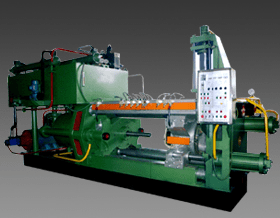 如何对新型挤压机的流量进行控制